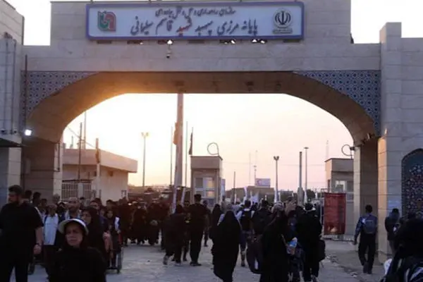 تردد ۵.۷ میلیون زائر و مسافر از مرز مهران در استان ایلام