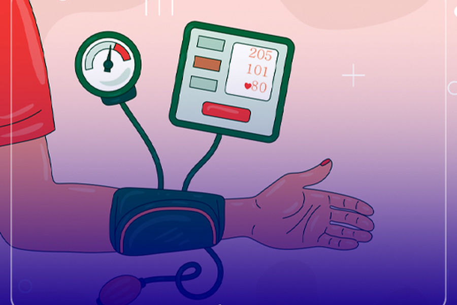 اینفوگرافیک/فشار خون بالا چیست؟ روش درمان خانگی و کنترل سریع آن 