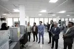 بازدید مسئولان سازمان منطقه آزاد کیش از اداره تأمین اجتماعی
