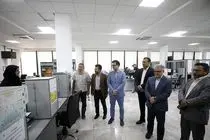 بازدید مسئولان سازمان منطقه آزاد کیش از اداره تأمین اجتماعی