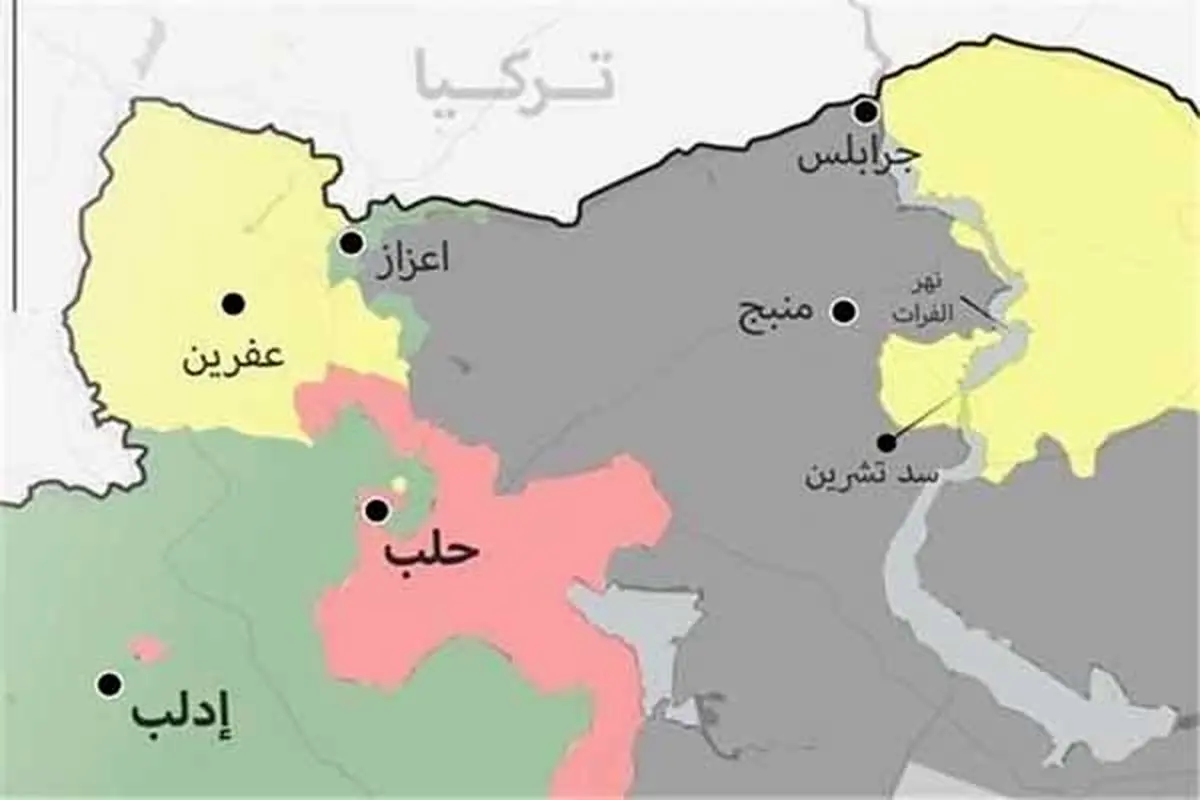منبج در شمال سوریه به دست مخالفان دولت سوریه افتاد