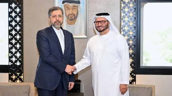 گفت‌وگوی دیپلمات‌های ارشد ایران و امارات در حاشیه گفتمان راهبردی ابوظبی