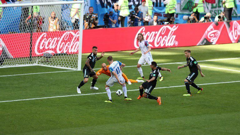 نتیجه بازی آرژانتین و ایسلند در جام جهانی/ توقف مسی و آرژانتین در اولین گام
