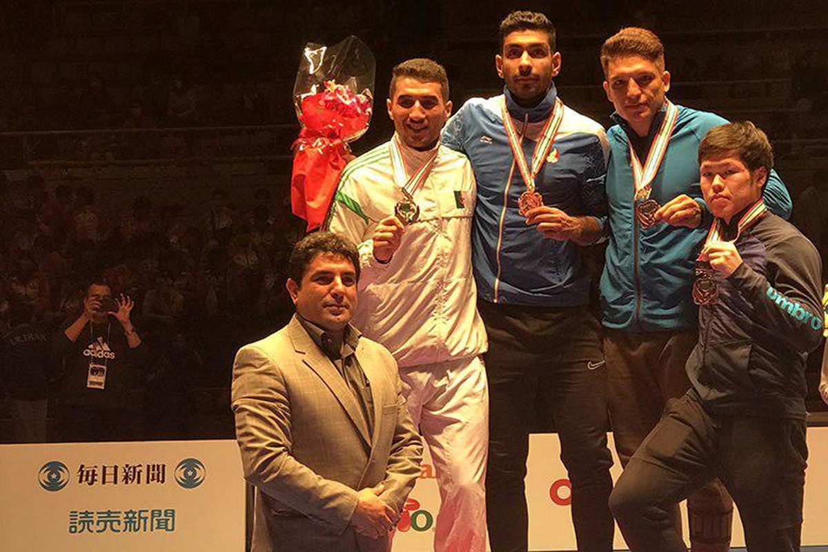 ایران با ۲ طلا نایب قهرمان لیگ جهانی کاراته ژاپن شد