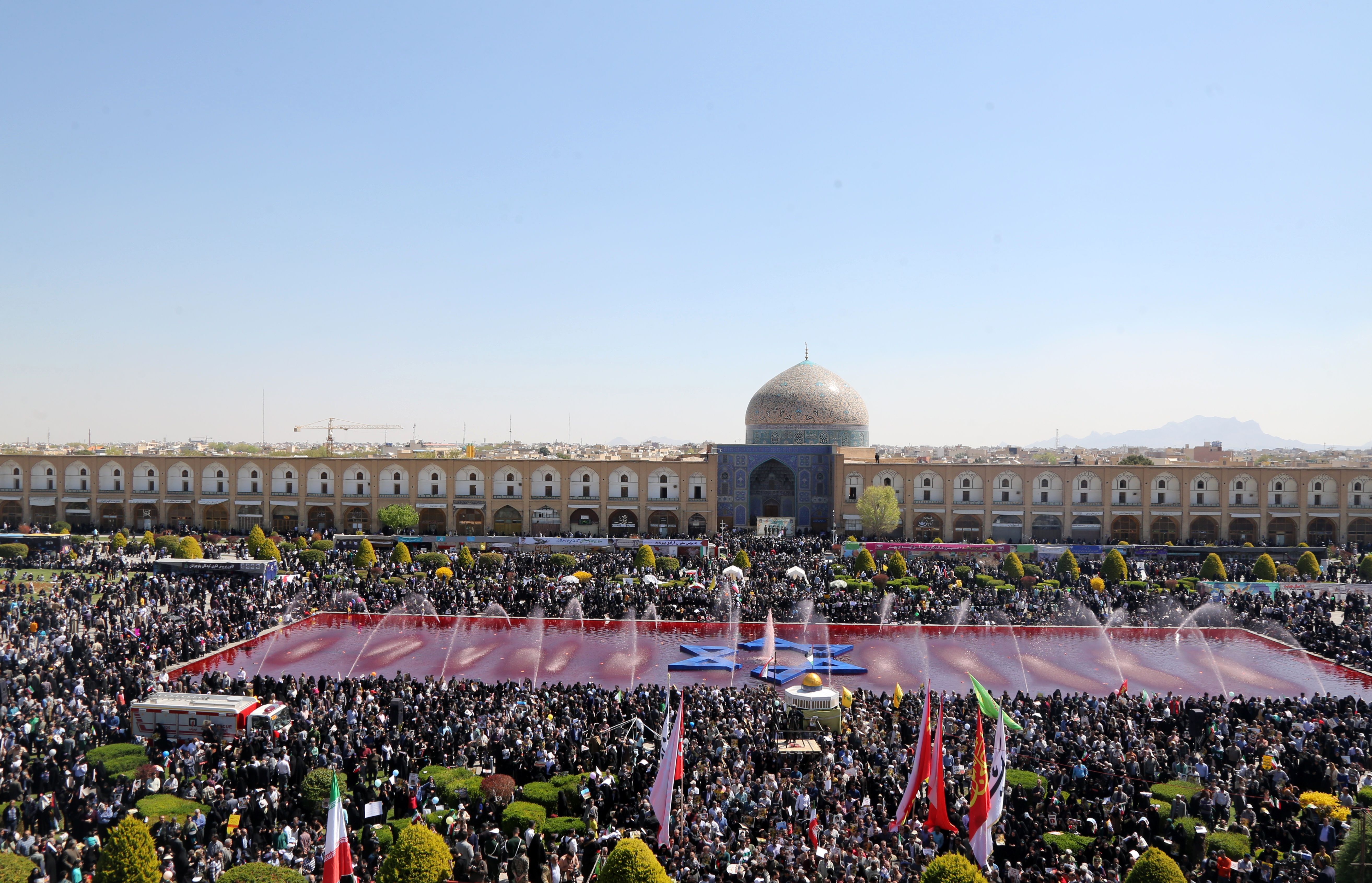 راهپیمایی باشکوه مردم اصفهان در روز جهانی قدس+ تصاویر
