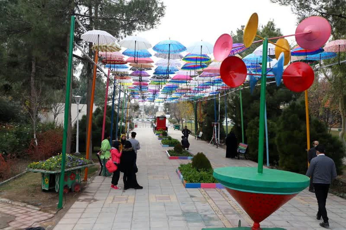 راه اندازی کوچه چتری بوستان بنیادی