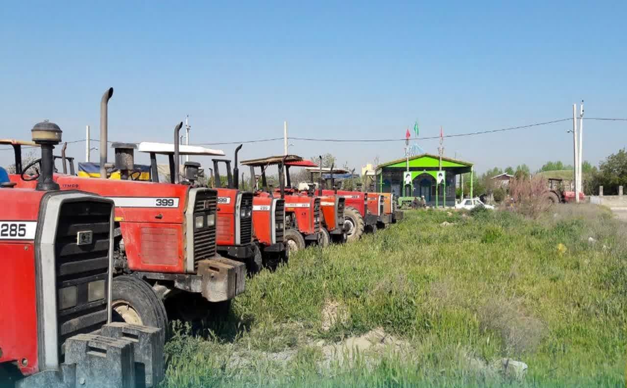 کسب رتبه نخست کشور برای پلاک گذاری تراکتورهای کشاورزی قزوین