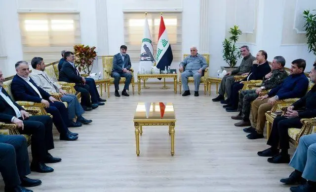 رادان در بغداد با رئیس الحشد الشعبی دیدار کرد