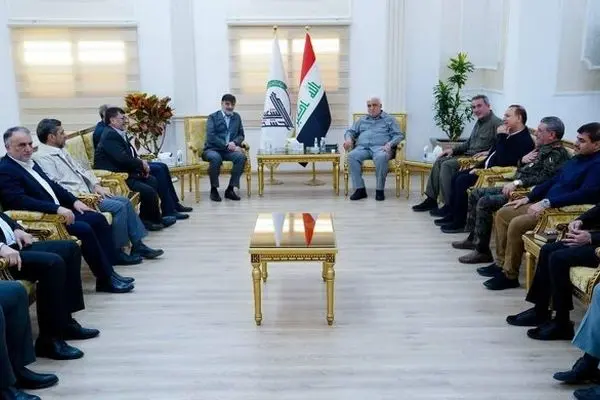 رادان در بغداد با رئیس الحشد الشعبی دیدار کرد