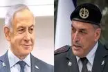 نتانیاهو به رئیس ستاد ارتش رژیم اسرائیل حمله ور شد