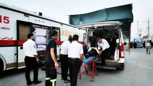  ۴۰ زائر ایرانی حادثه‌دیده در عراق به اورژانس کشور تحویل داده شد