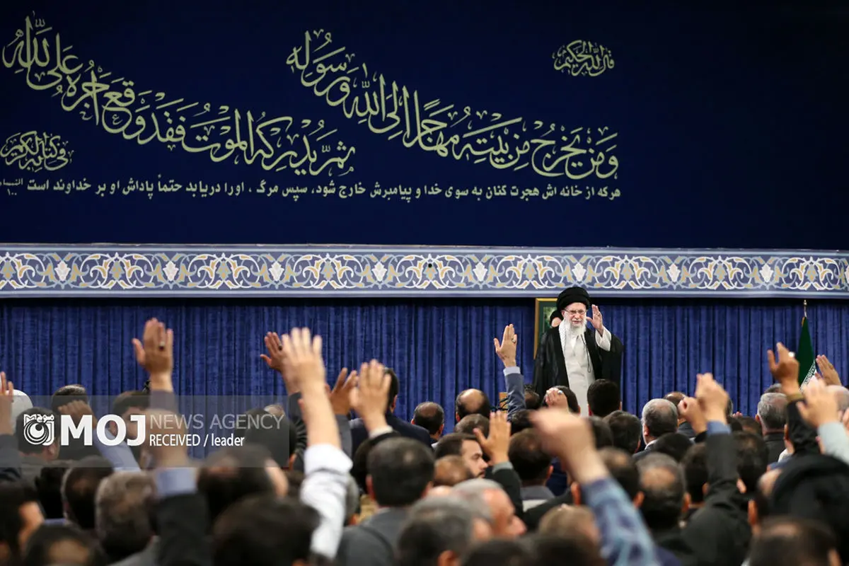 مراسم بزرگداشت شهید رئیسی و شهدای خدمت با حضور رهبر انقلاب اسلامی