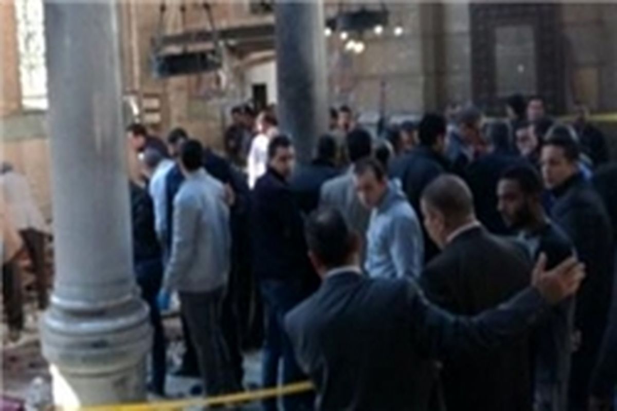 ارجاع پرونده 48 مظنون حادثه انفجار کلیساهای مصر به دادگاه نظامی
