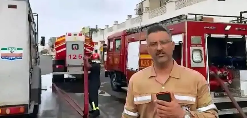 آتش‌سوزی در بازار قدیم بندرعباس بدون تلفات جانی مهار شد
