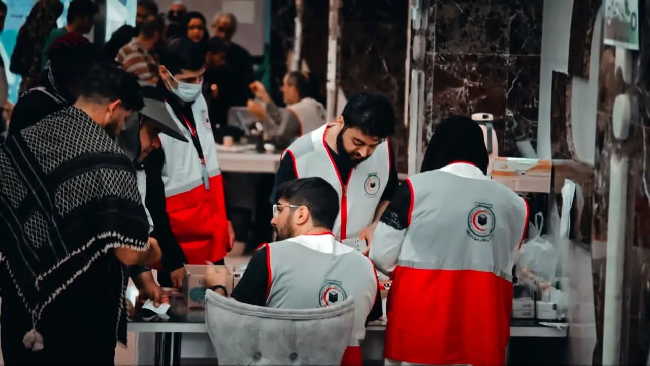 ارائه ۱۴۲ هزار خدمت هلال‌احمر ایلام به زائران اربعین