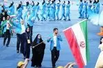 مراسم بدرقه کاروان ورزشی ایران برای بازی‌های ریاض و بحرین برگزار شد