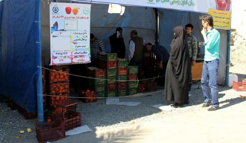 ۲۰ غرفه عرضه میوه تنظیم بازار نوروزی تعیین شد