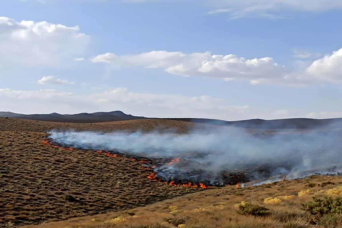 آتش‌سوزی در مراتع استان مرکزی کاهش یافت