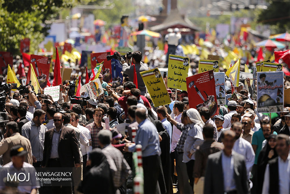 شینهوا: صدها هزار ایرانی روز جمعه با مردم فلسطین اعلام همبستگی کردند