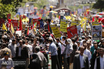 شینهوا: صدها هزار ایرانی روز جمعه با مردم فلسطین اعلام همبستگی کردند