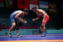 مدال برنز علی مومنی در وزن ۵۷ کیلوگرم کشتی آزاد بازی‌های کشورهای اسلامی