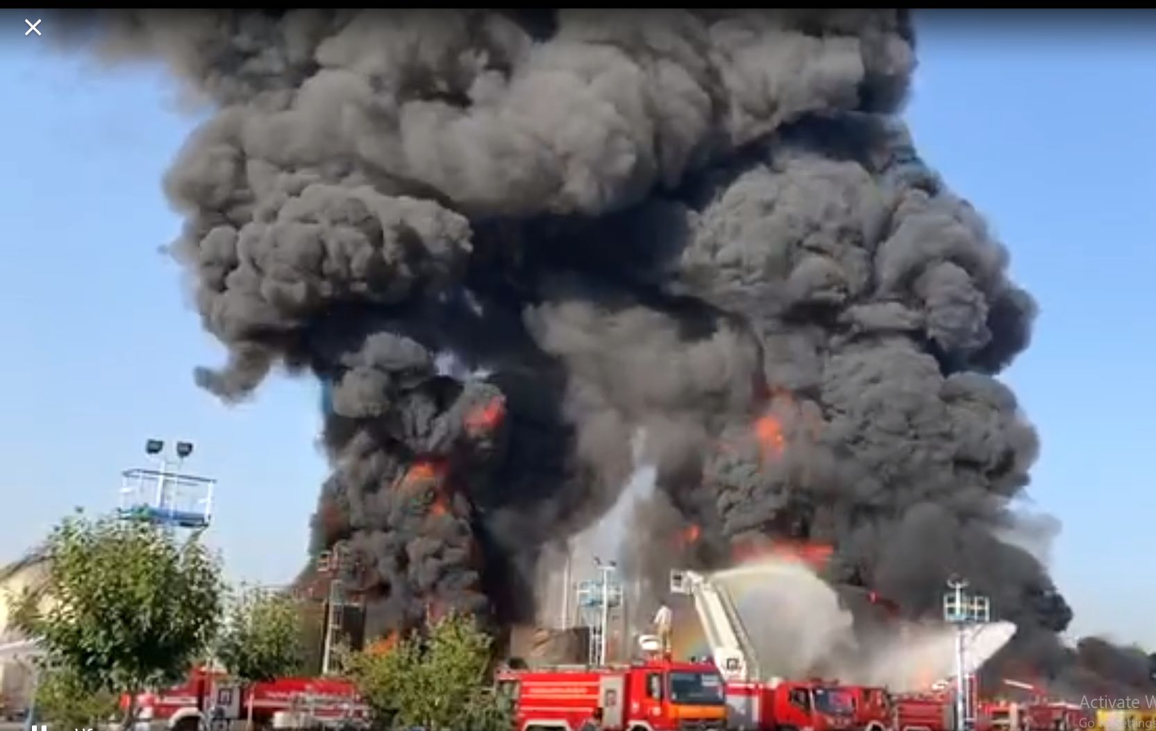 توضیحات مدیرعامل پالایشگاه نفت تهران در مورد آتش‌سوزی