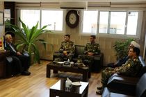 دیدار اعضای گروه ۴۴ توپخانه ارتش با مدیر مخابرات اصفهان