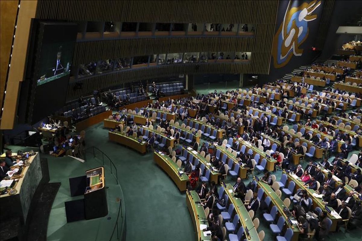 مجمع عمومی سازمان ملل متحد از حق مردم فلسطین در تعیین سرنوشت‌شان حمایت کرد