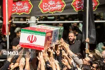 پیکر مطهر شهید والامقام « رضا جباری» در اهر به خاک سپرده شد + فیلم