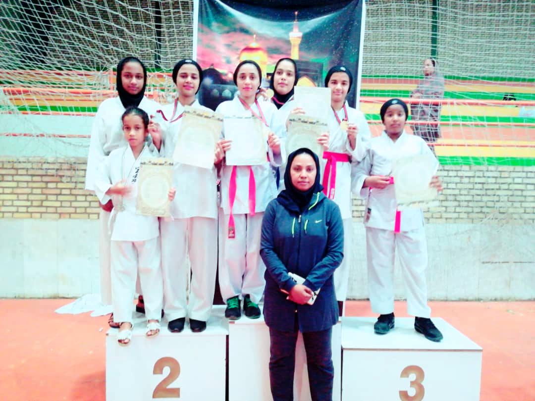 درخشش دختران کاراته‌کار باشگاه امید فردا در مسابقات کشوری