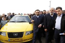 رونمایی از خودروهای جدید شهرداری تبریز با حضور وزیر کشور