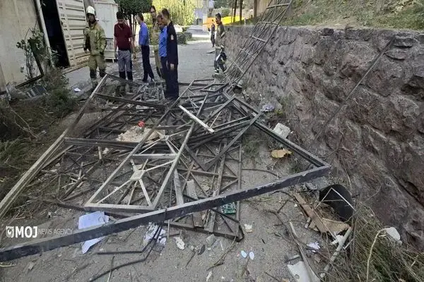 دلیل انفجار شدید امیرآباد تهران مشخص شد + تصاویر