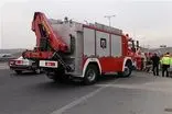 تیم های آتش نشانی شهرداری کرمانشاه در مرز خسروی و قصرشیرین مستقر شدند