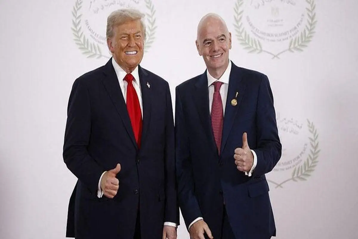 ترامپ در مراسم قرعه‌کشی جام جهانی ۲۰۲۶