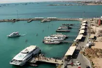تعطیلی بندر مسافری شهید ذاکری قشم به دلیل شرایط نامساعد جوی و دریایی