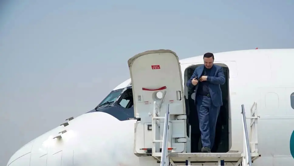 دبیر شورای عالی مناطق آزاد برای دیدار با مقامات عراقی وارد اروند شد