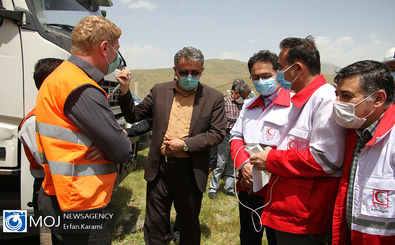 مانور مدیریت بحران جمعیت هلال احمر استان کردستان