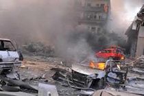 سه انفجار تروریستی مقابل یک مرکز پلیس در دمشق با ۱۵ کشته