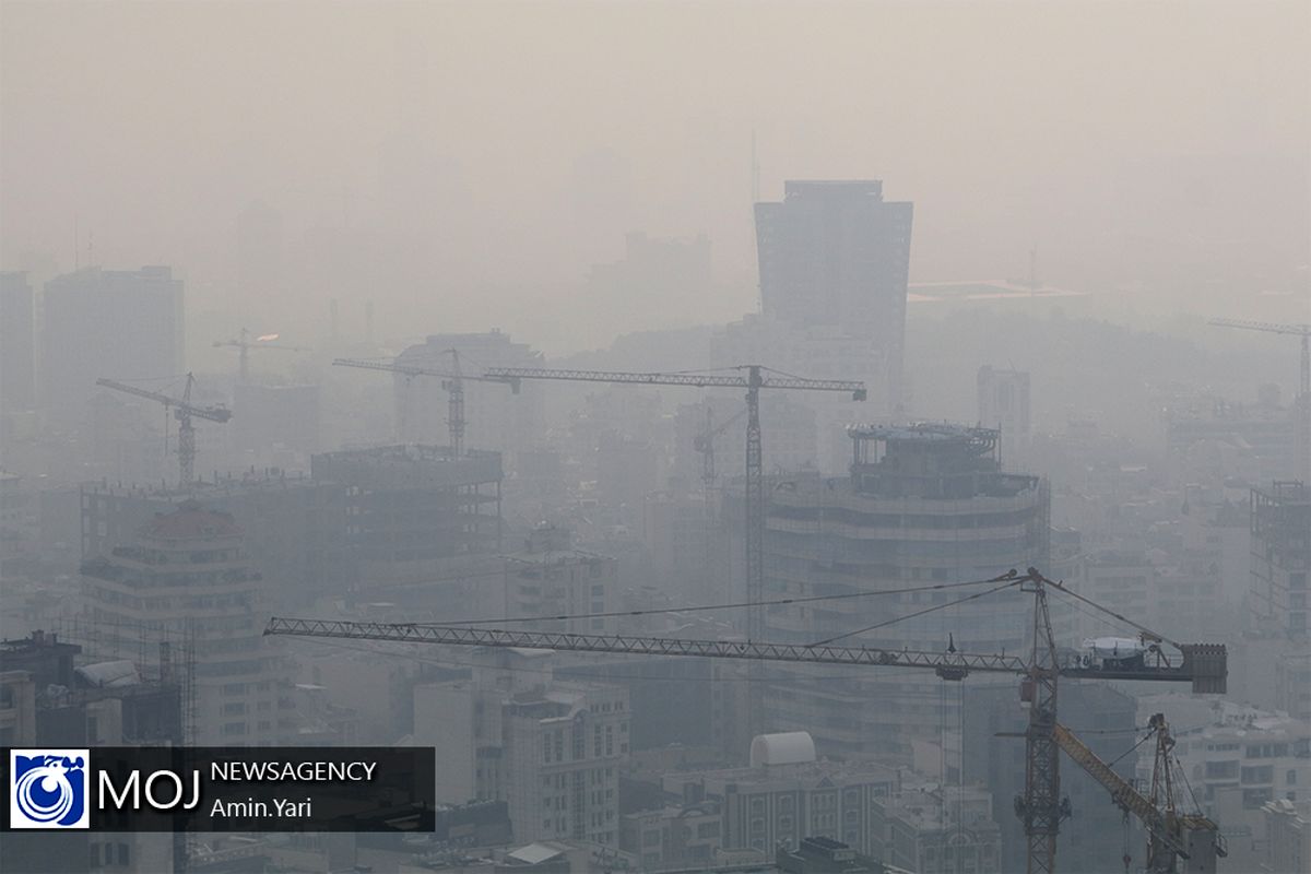 کیفیت هوای تهران ۱۳ دی ۹۸ ناسالم است/ شاخص کیفیت هوا به ۱۱۱ رسید