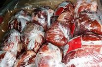 کشف و توقیف 360 کیلو گوشت منجمد وارداتی تاریخ مصرف گذشته در مبارکه