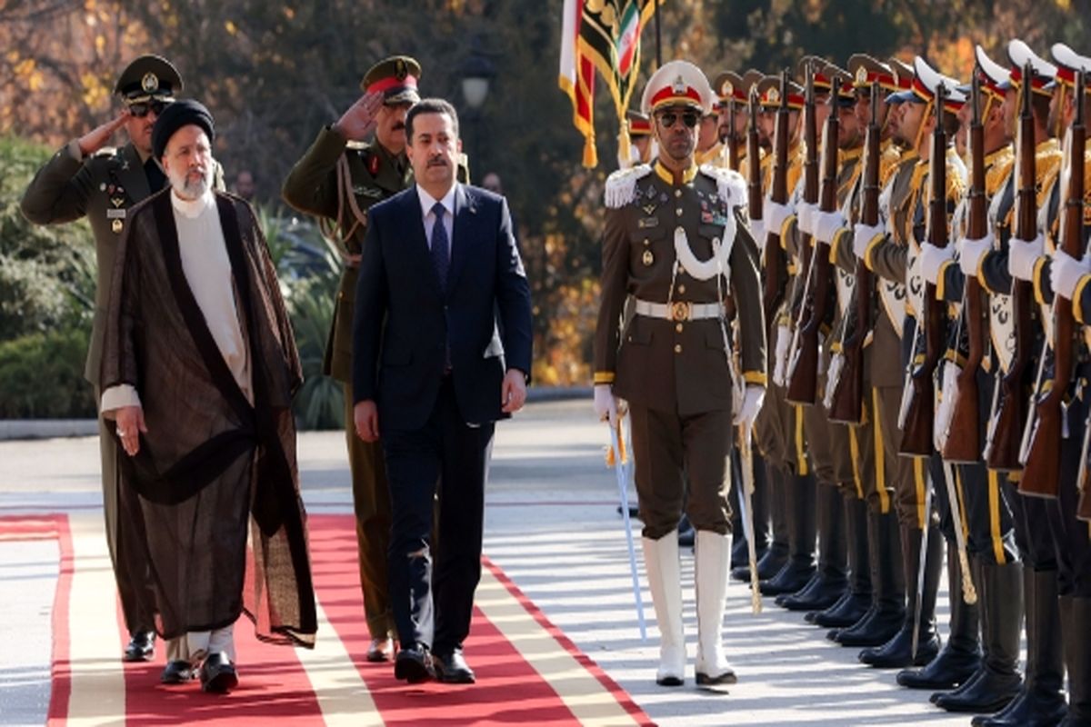 رئیس جمهور رسما از نخست وزیر عراق استقبال کرد