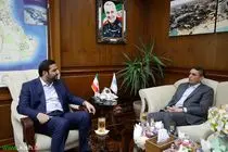 دیدار مدیرعامل جدید شرکت آب و برق کیش با رحیم سرهنگی