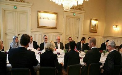 ظریف با وزیر امور خارجه نروژ دیدار کرد