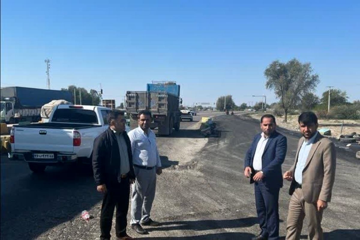 حل مشکل ترافیک سنگین در ایستگاه شهید چغازردی میناب