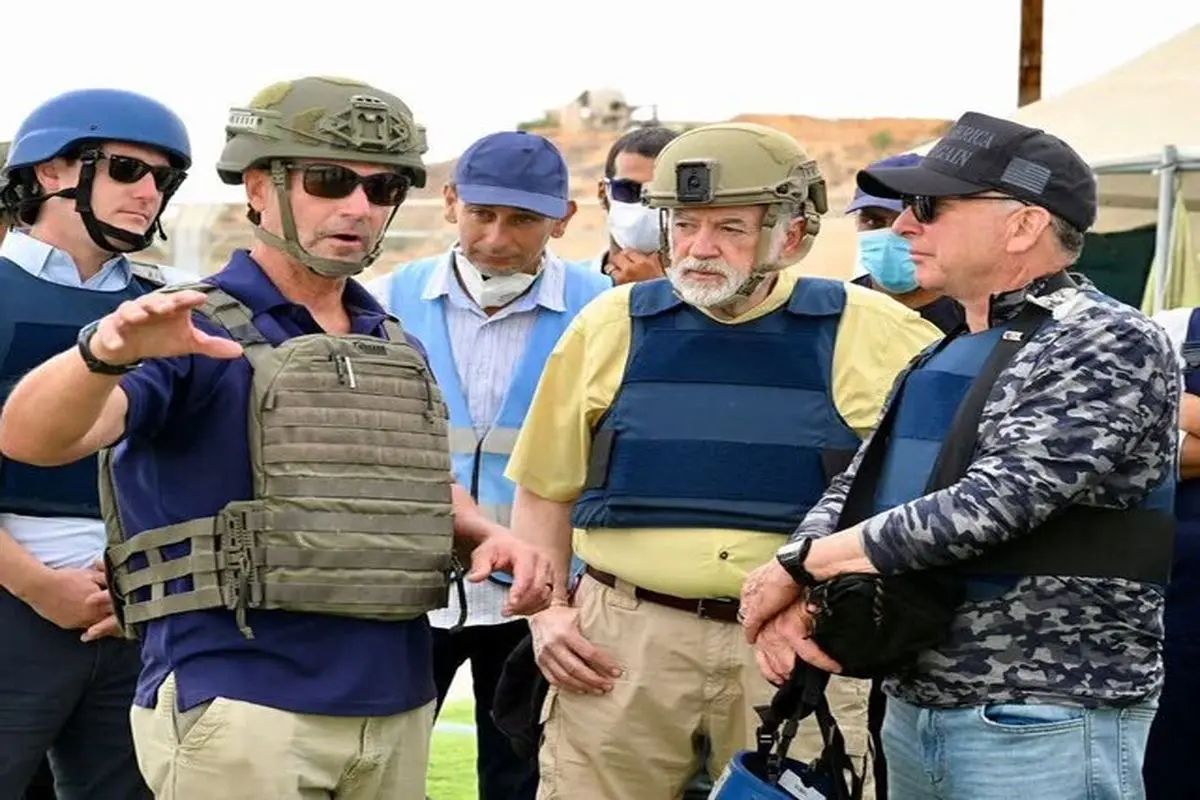 ویتکاف به غزه سرکشی کرد