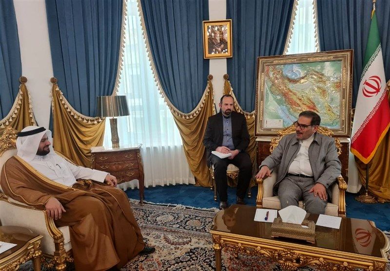 شمخانی با وزیر مشاور قطر دیدار و گفتگو کرد