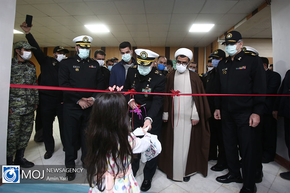 افتتاح بخش دیالیز بیمارستان گلستان نیروی دریایی ارتش