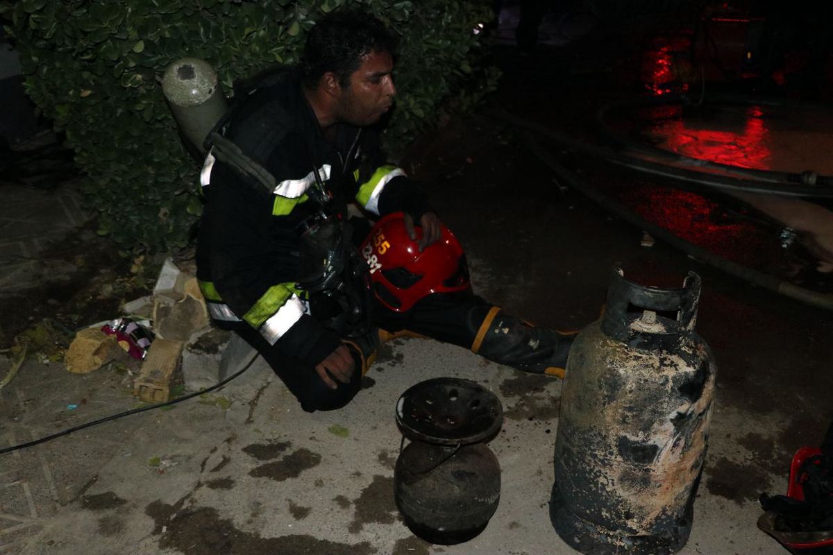 آتش سوزی منزل مسکونی در زینبیه اصفهان مهار شد