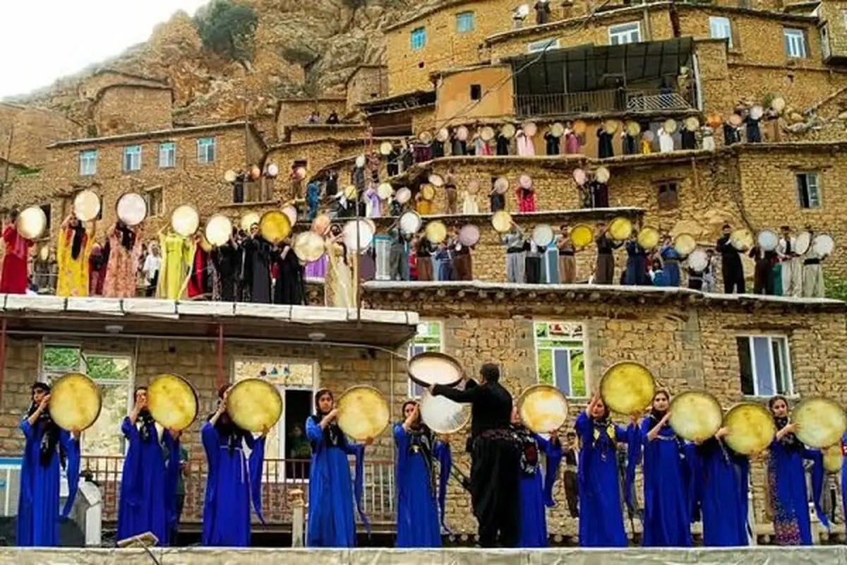 ثبت آوای عرفان؛ «هزار دف پالنگان» درتقویم گردشگری ملی ماندگار شد