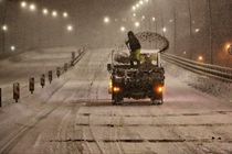 راه ارتباطی ۷۰ درصد روستاهای اردبیل پس از بارش برف مختل شده است